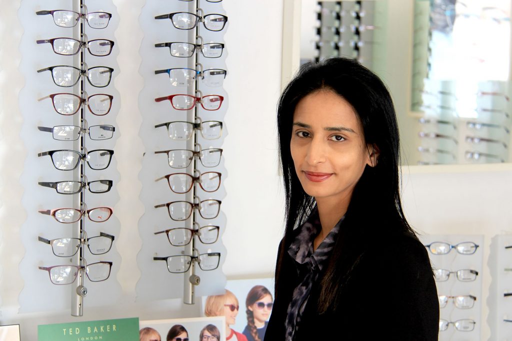 Shreeya our senior optometrist