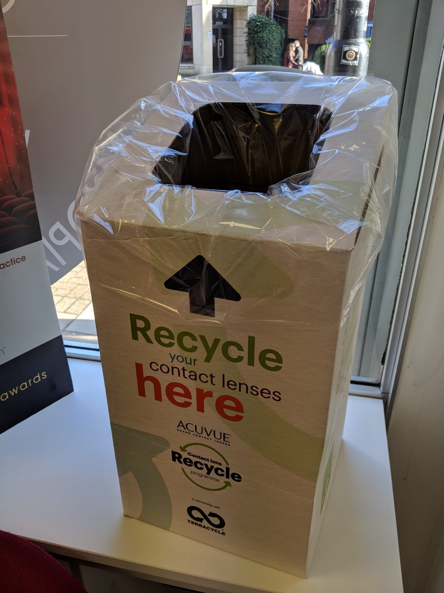 Save the environment Recycle your contact lens materials Finchley's