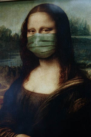 mona-lisa-with-face-mask-3957982 COVID-19 we're still here for you