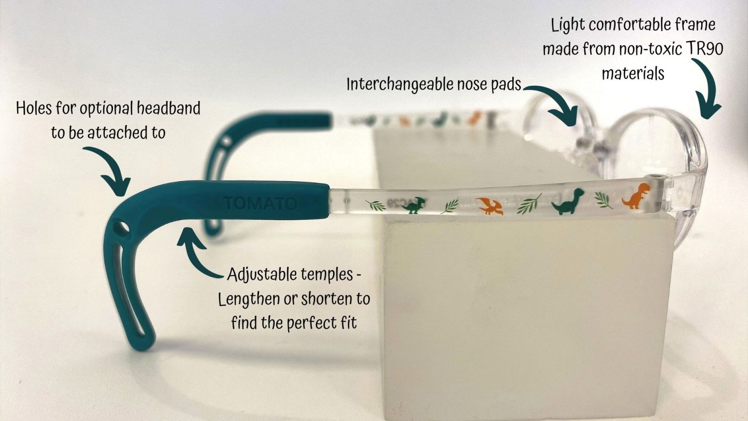 Tomato Glasses Eyewear Specialized for Children Finchley's Multi